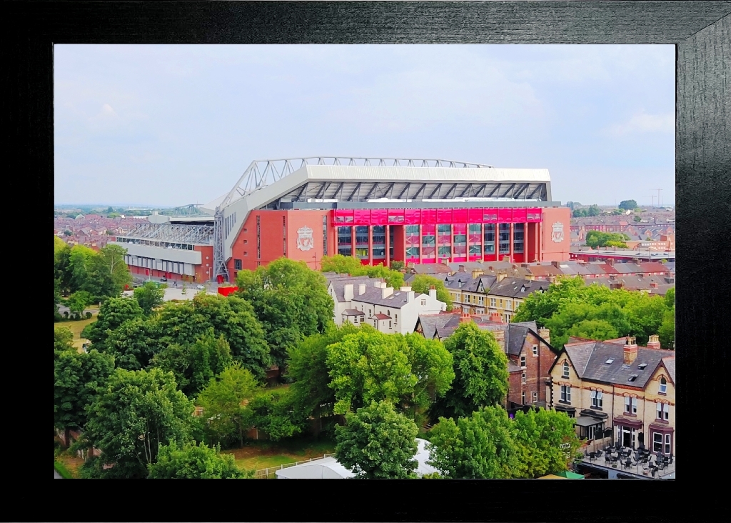 Anfield from above stanley park